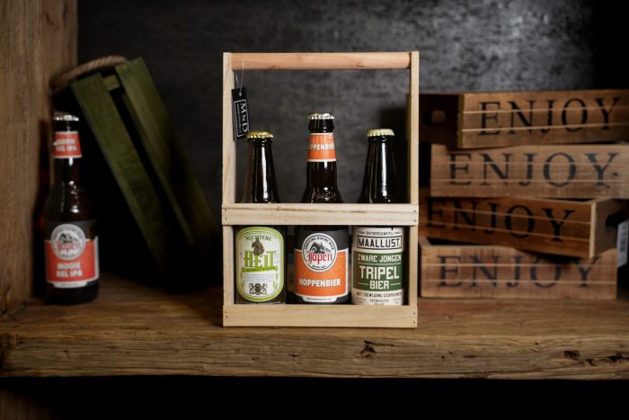 Flessenrek Bier M naturel  7,5x20,5xH29cm - Afbeelding 2