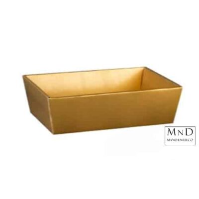 Manden karton 23x17x8cm GOUD