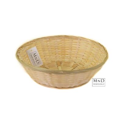 Brood mand rond Bamboe 30x8CM L naturel