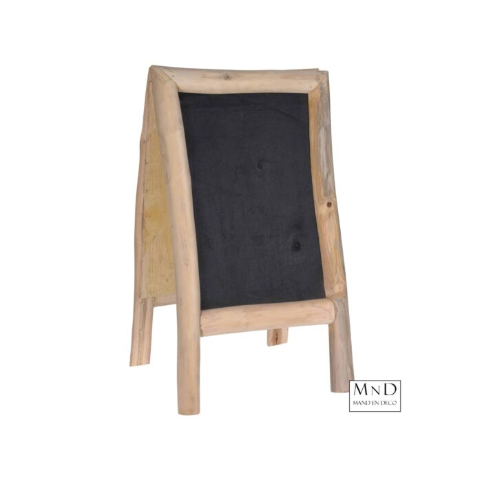 SCHOOLBORD STAAND TEAK 70X40X4