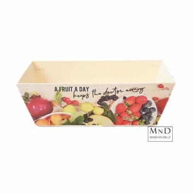 Houten bakje FRUIT 29x19x9cm