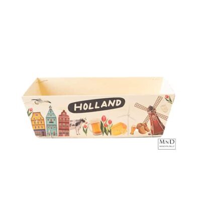 Houten bakje Holland 29x19x9cm