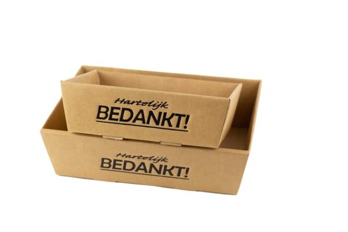 Bedankt bakjes sfeer