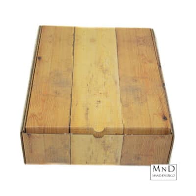 Karton 3 Fles hout 34x26x9.2cm