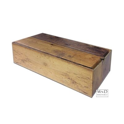 Karton 2 Fles hout 34x17x9.2cm