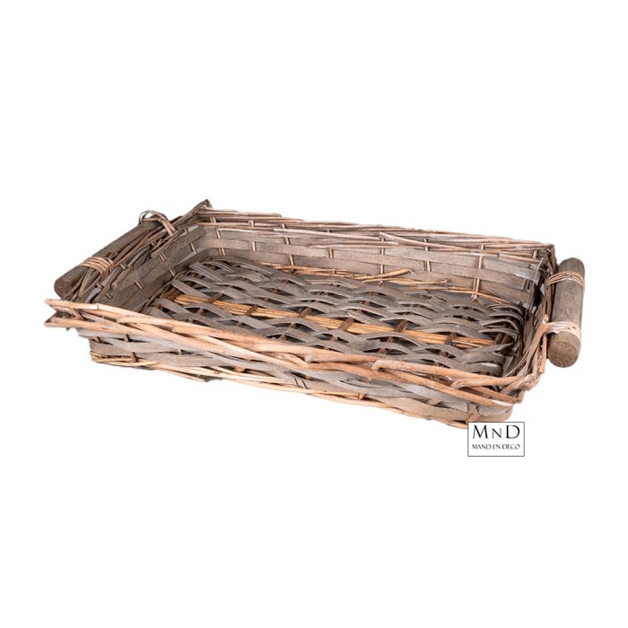 Mand grey Sieso M 33x23x6cm