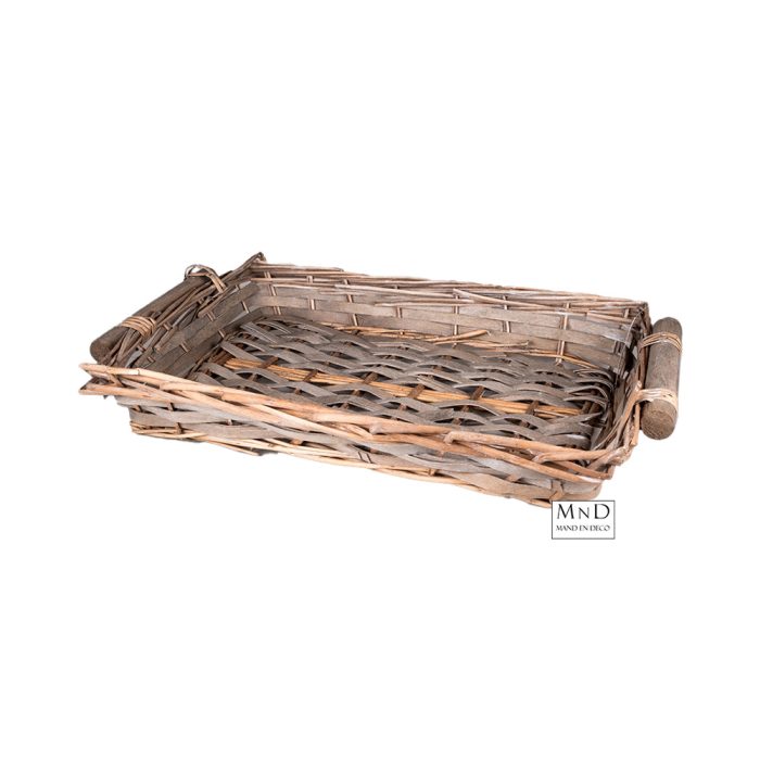 Mand grey Sieso M 33x23x6cm