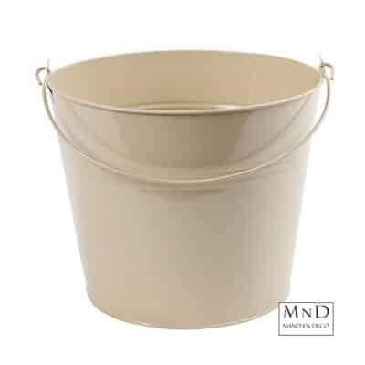 Emmer Bean rond beige XL