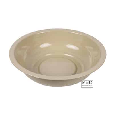 Schaal Zion rond beige M