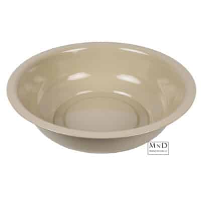 Schaal Zion rond beige L