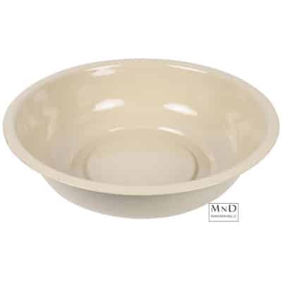 Schaal Zion rond beige XL