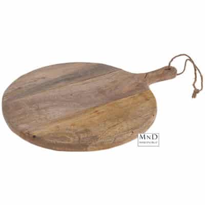 Plateau hout ovaal 40x30x2cm