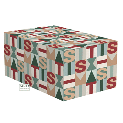 Geschenkdoos X-MAS TIME 39x29x17.5cm