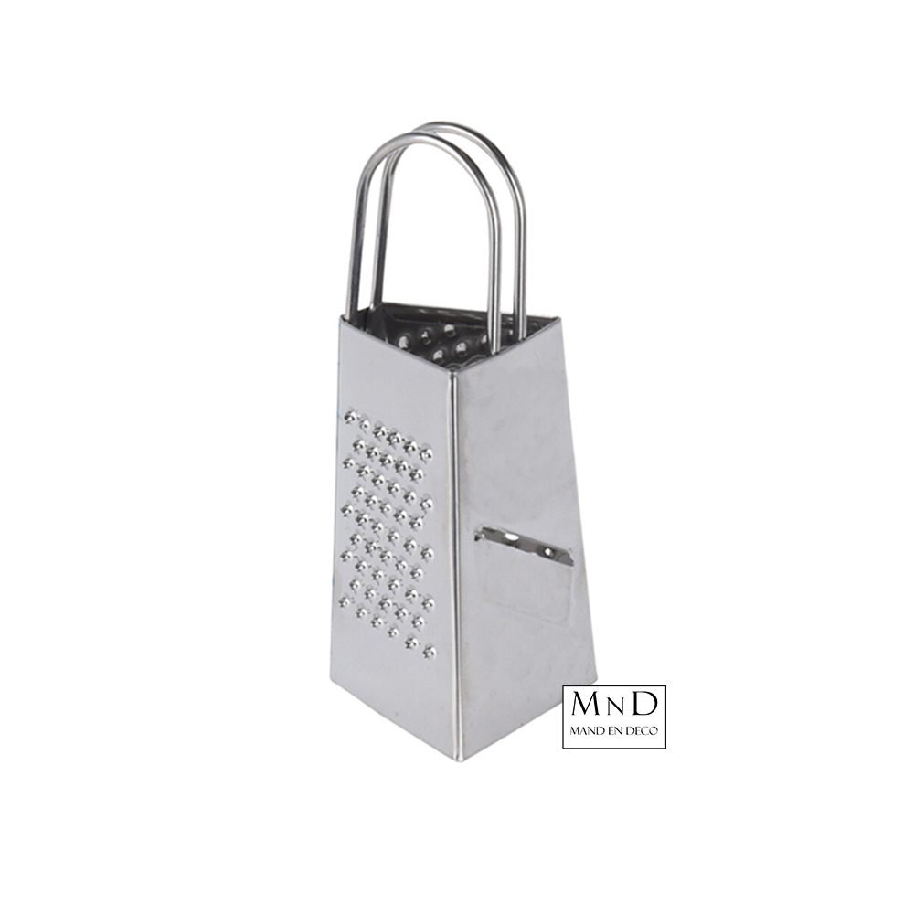 RASP RVS DRIEHOEK 5x5x12cm