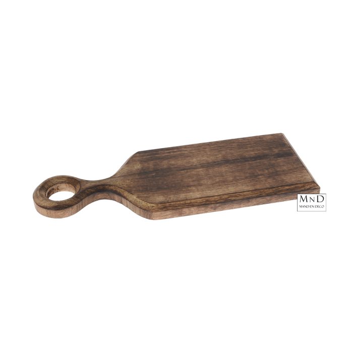 Mango Serveerplateau Donker Gebrand Stefan M 14x38x2CM (augustus leverbaar)