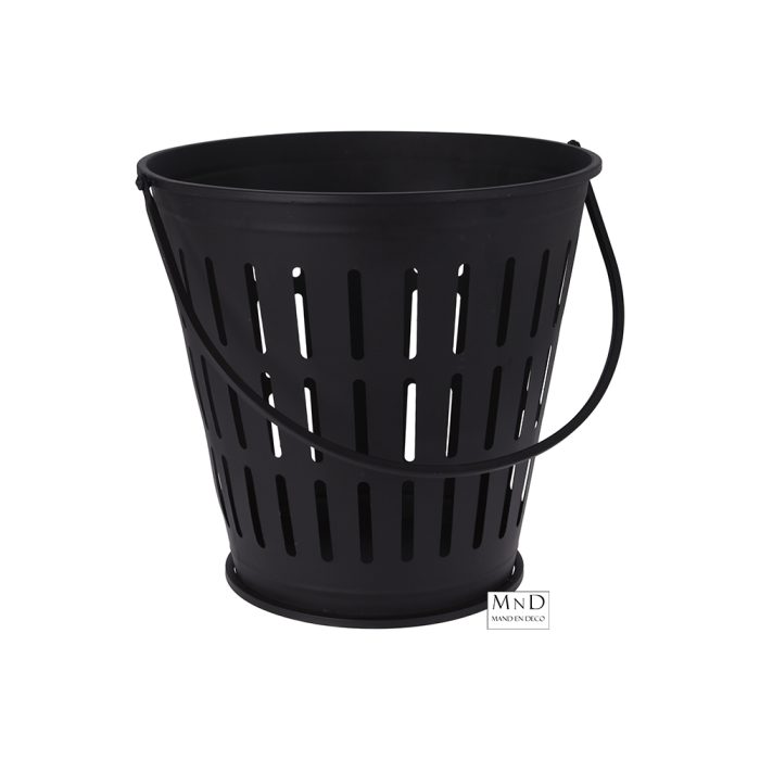 Vuurkorf metaal met handtang Ø39xH38CM
