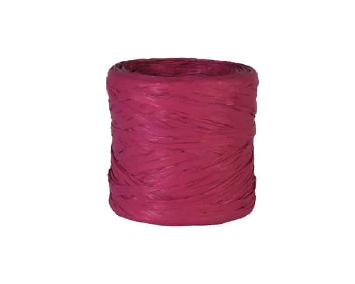 Raffia basic lint 200m | 11 bordeaux rood