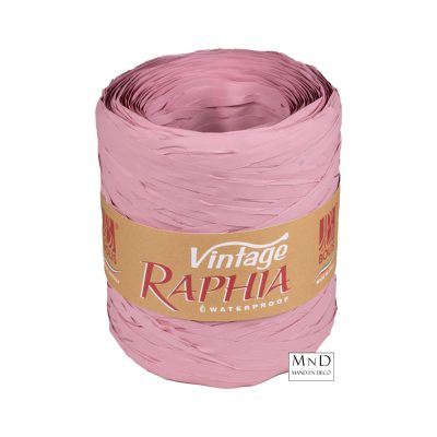 Raffia vintage lint 200m | 66 aurora rose