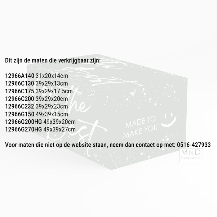 Geschenkdoos The Best Groen 39x29x20cm - Afbeelding 2