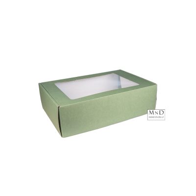Vensterdozen Middel | Olijfgroen 31x21x9cm