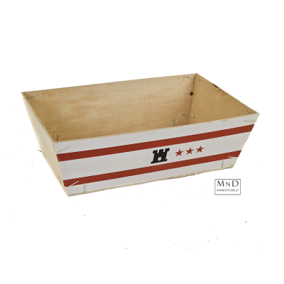 Houten bakje Drenthe MET 3 STERREN! 29x19x9cm van €2.75 nu voor €1.89