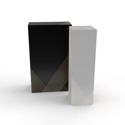 2 Fles STRIPE 9x18x31cm