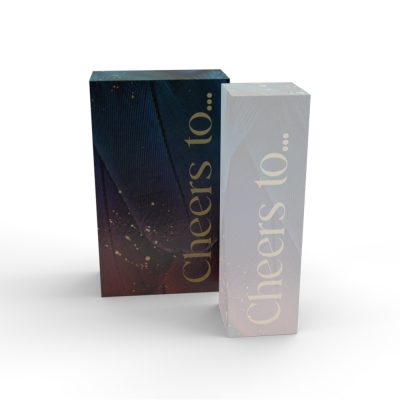 2 Fles CHEERS 9x18x31cm